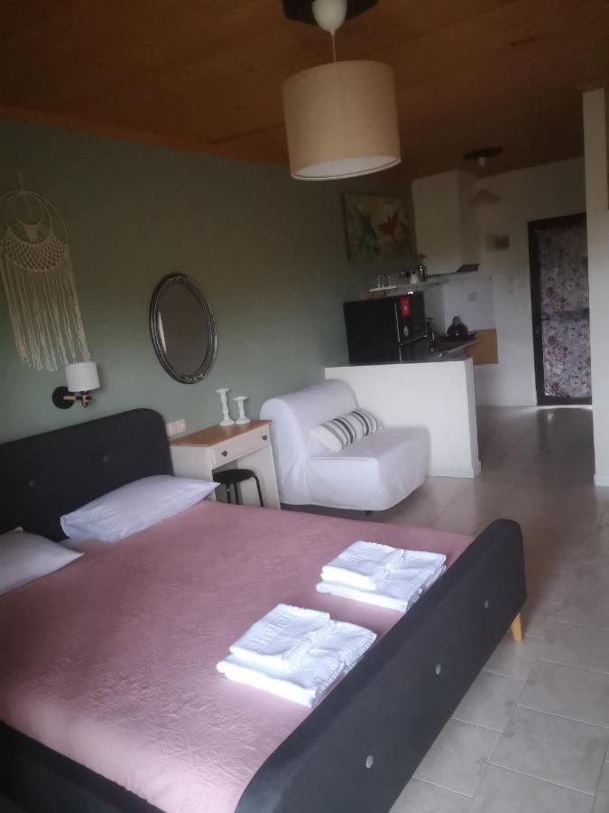Achillion B&B Paralía Skotínis Esterno foto